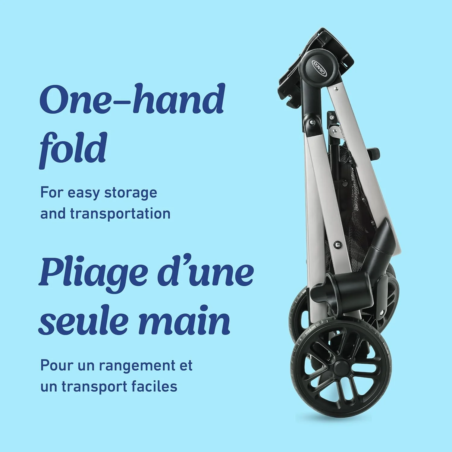 Graco Modes Pramette Travel System, 3-in-1 Baby Stroller and Car Seat Combo with SnugRide SnugLock 35 Infant Car Seat, Rear-Facing from 1.8-16 kg (4-35 lb), Ellington