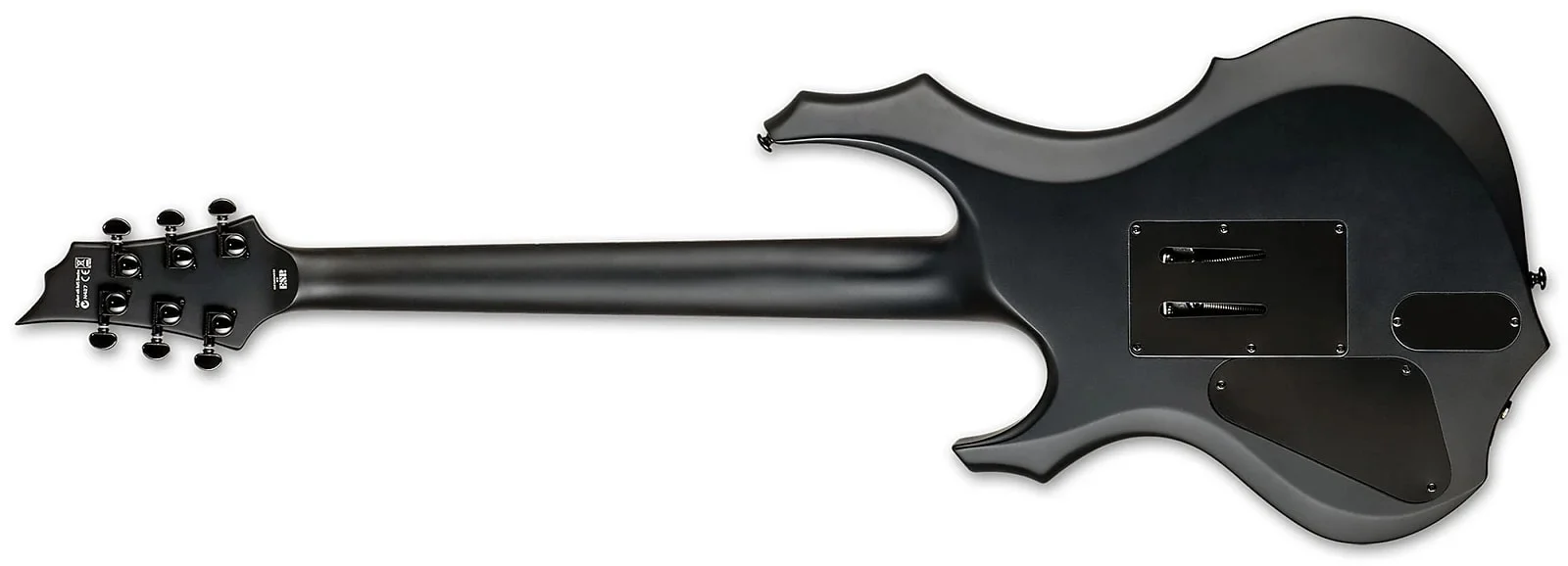 ESP LTD F Black Metal Black Satin w/Free ESP Form Fit hardshell Case (B-Stock)