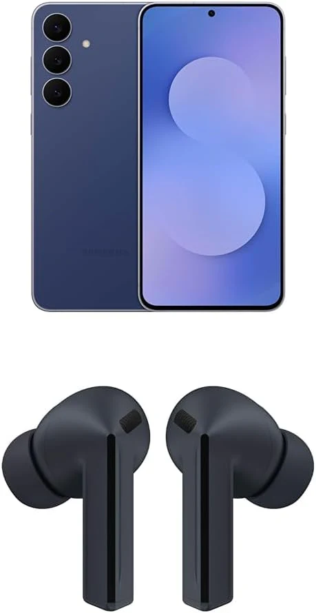 SAMSUNG Galaxy S25 FE Cell Phone (2025), 128GB AI Smartphone, Unlocked Android, Large Display, 4900mAh Battery, High Res-Camera, AI Photo Edits, Durable, US 1 Yr Warranty, JetBlack