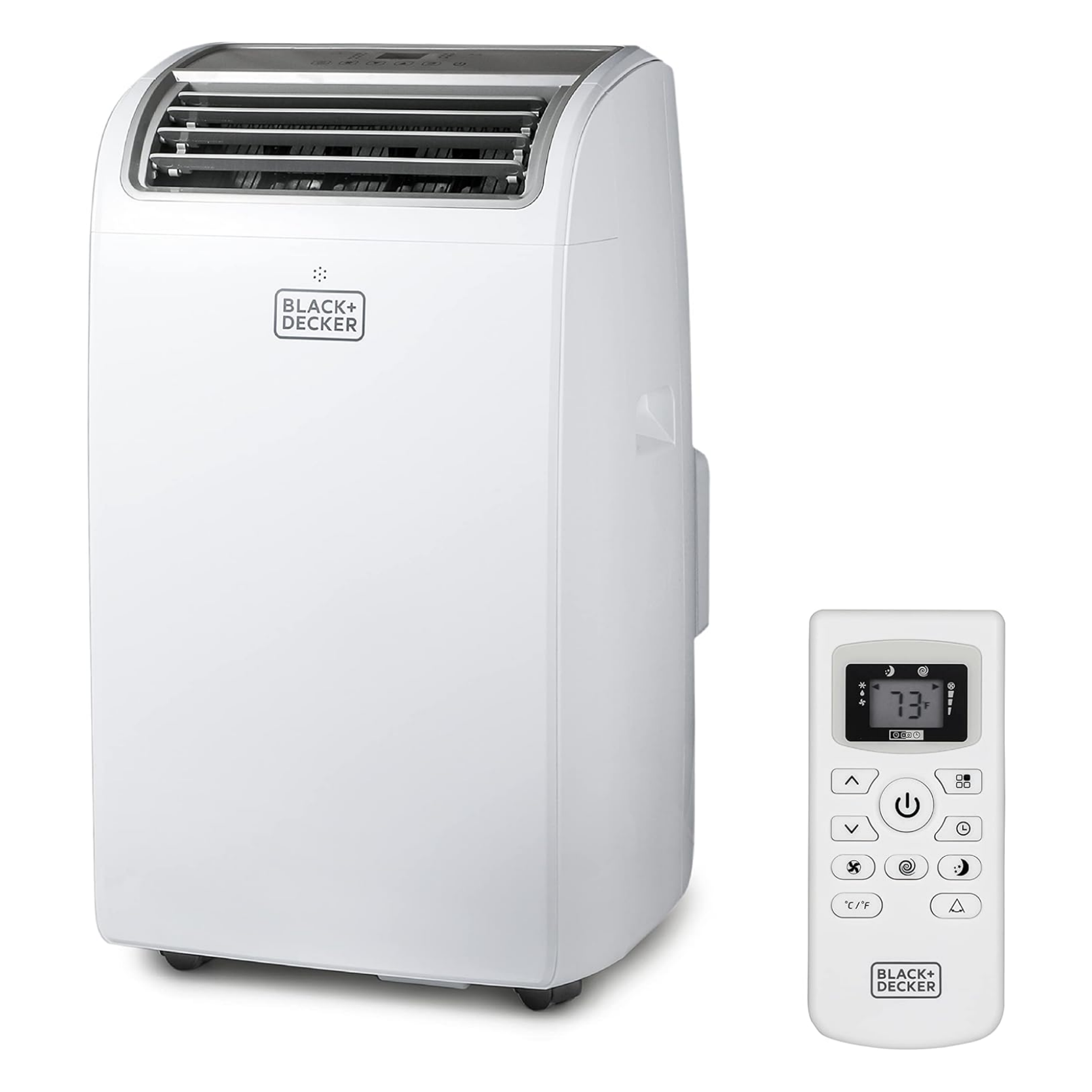 BLACK+DECKER Air Conditioner, 14,000 BTU Air Conditioner Portable for Room up to 700 Sq. Ft. with Remote Control, White