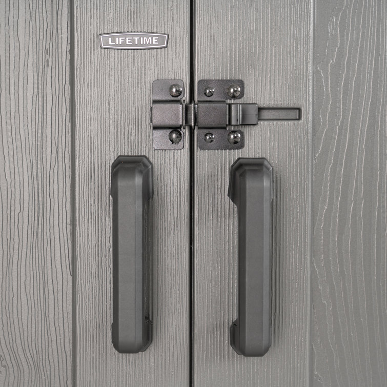 640 cm x 640 cm Geräteschuppen Merkur aus Kunststoff