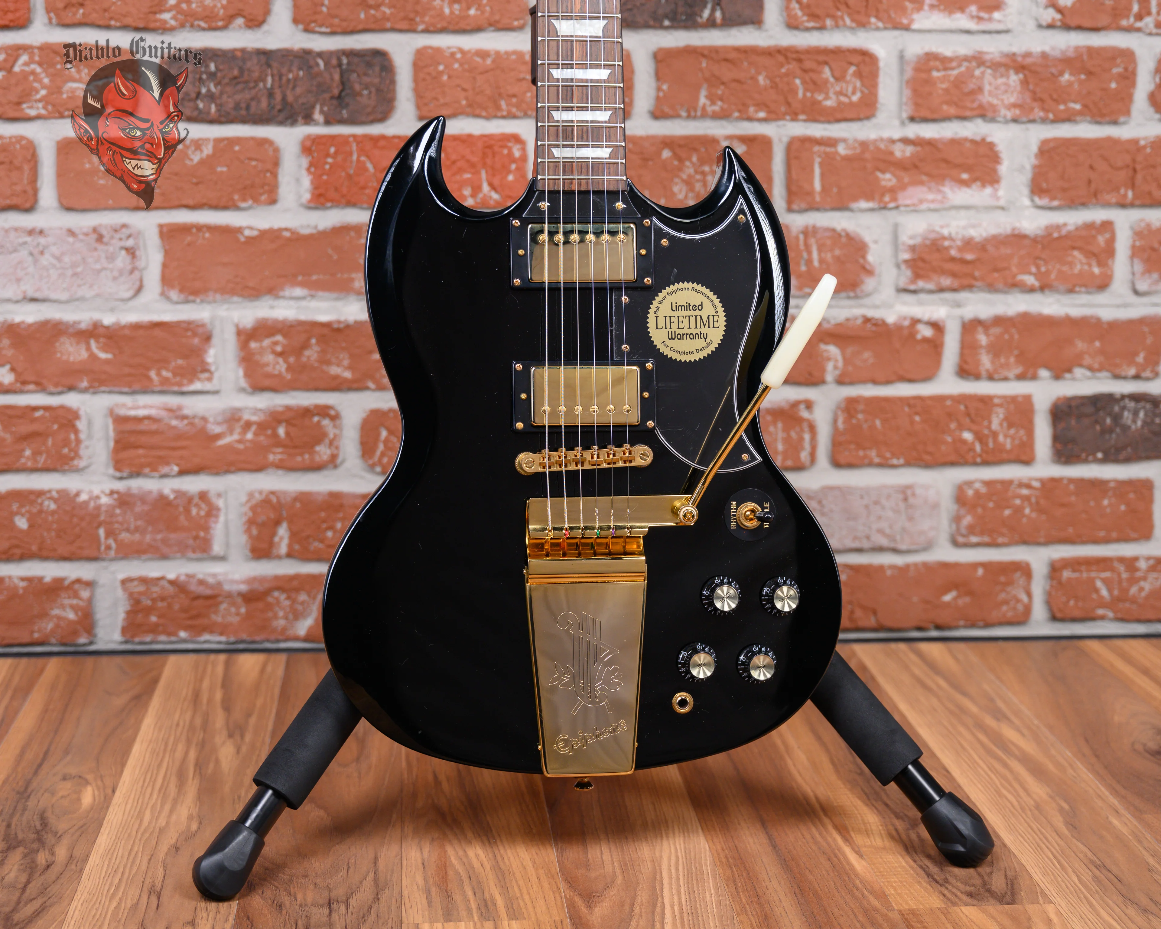 Epiphone '65 Maestro Deluxe G-400 Ebony 2009 w/OHSC