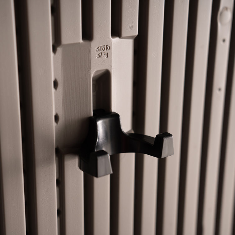 640 cm x 640 cm Geräteschuppen Merkur aus Kunststoff