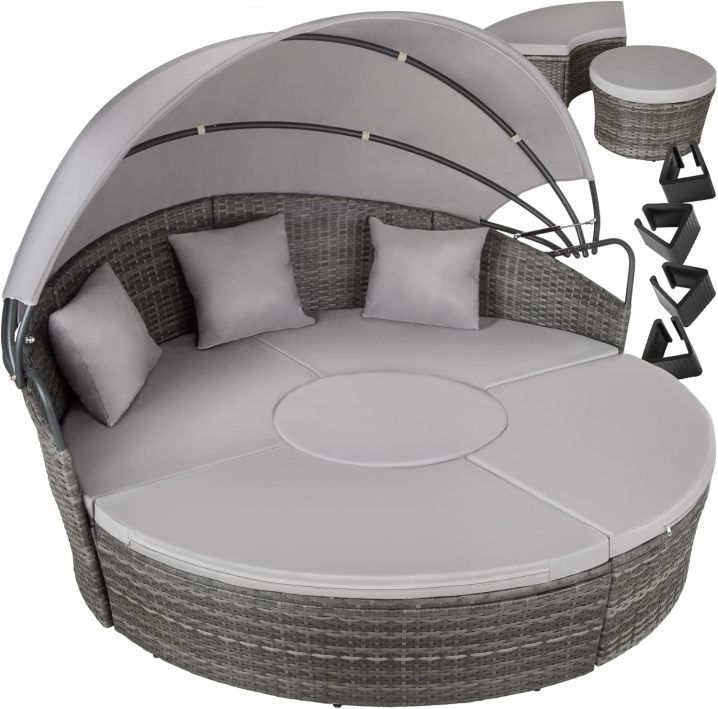 Lounge shell sun island outdoor weatherproof