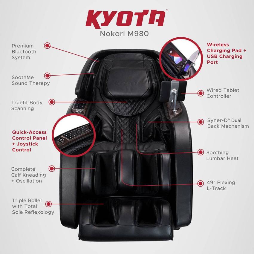 Kyota Nokori M980 Syner-D Massage Chair