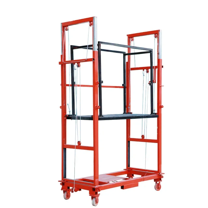 🔥 Multiple Models Foldable Electric Scaffolding Lift Platform(🔥Loads Up To 500KG!)