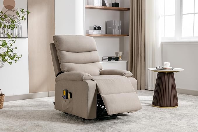 ASTAN HOGAR Relaxation Chair with Self-Help Function (Lifts People), Electric Reclining, Massage and Thermotherapy