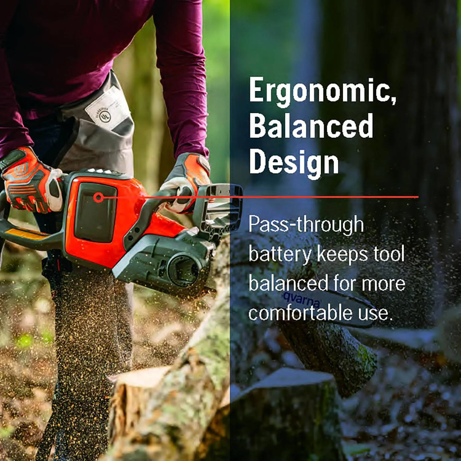 Husqvarna Power Axe 225i Battery Operated Chainsaw, 14-Inch Electric Chainsaw with 4 Ah Battery and Charger Included, 970547511