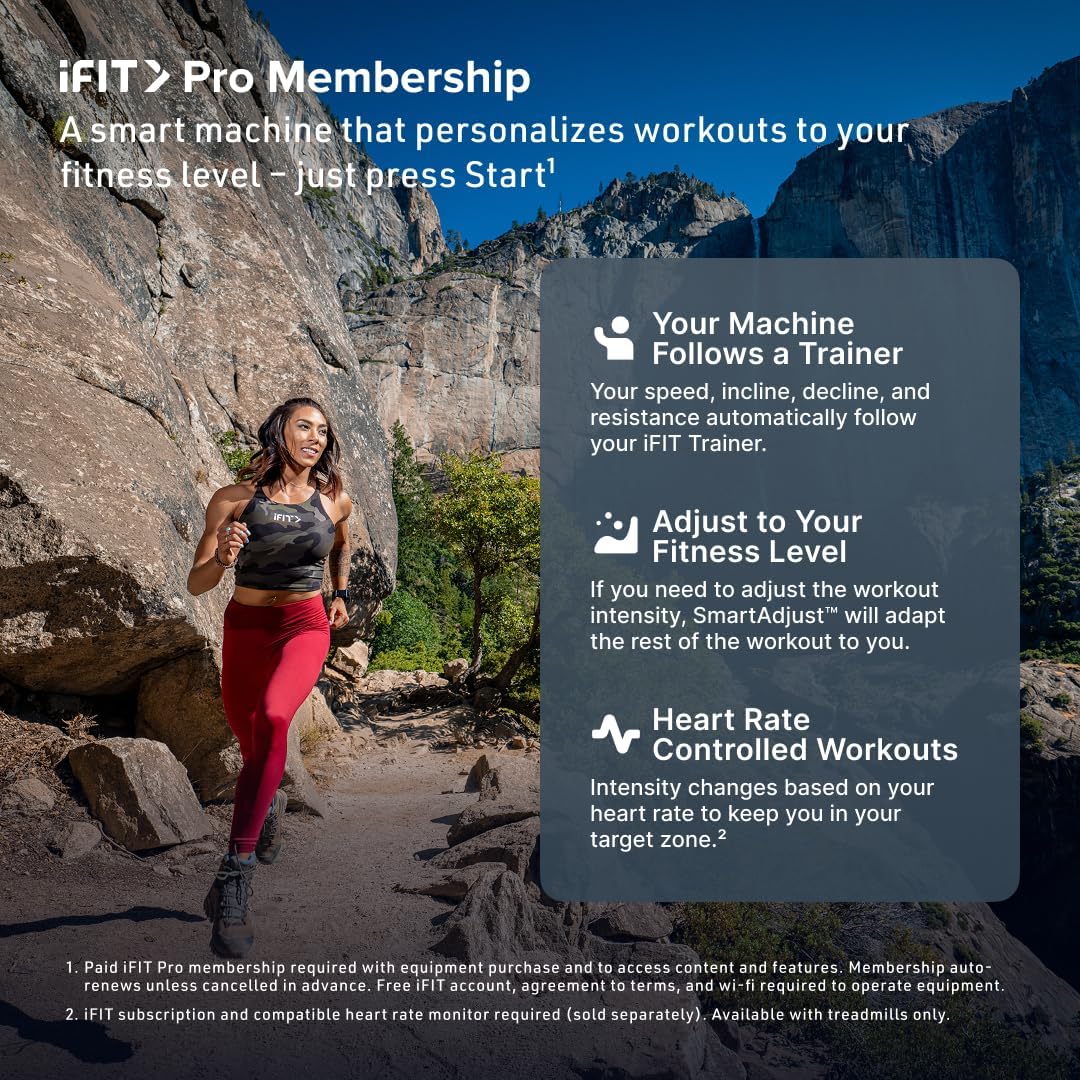 NordicTrack Commercial Series: Premium Foldable Treadmills, Incline & Decline, iFIT Membership Required to Access iFIT Content & Features