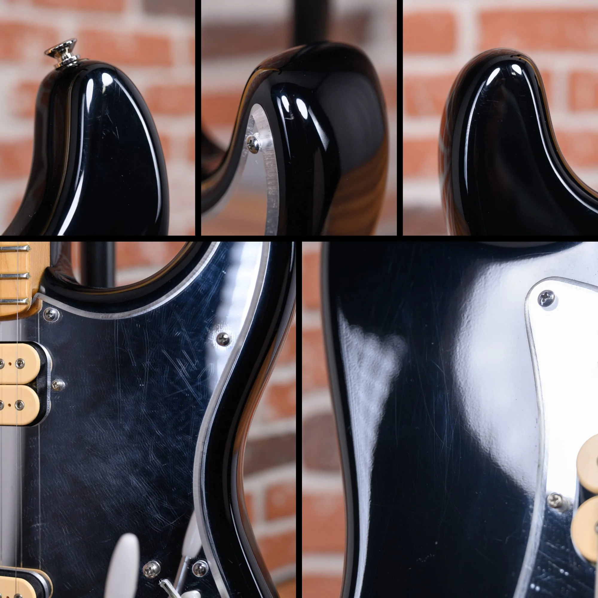 Fender American Series Stratocaster Dave Murray Mods Black 2005 w/OHSC