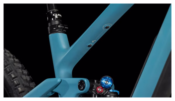 Cube Stereo One55 C:62 SLX Full Suspension MTB Shimano XT 12S 29'' Bondi Blue