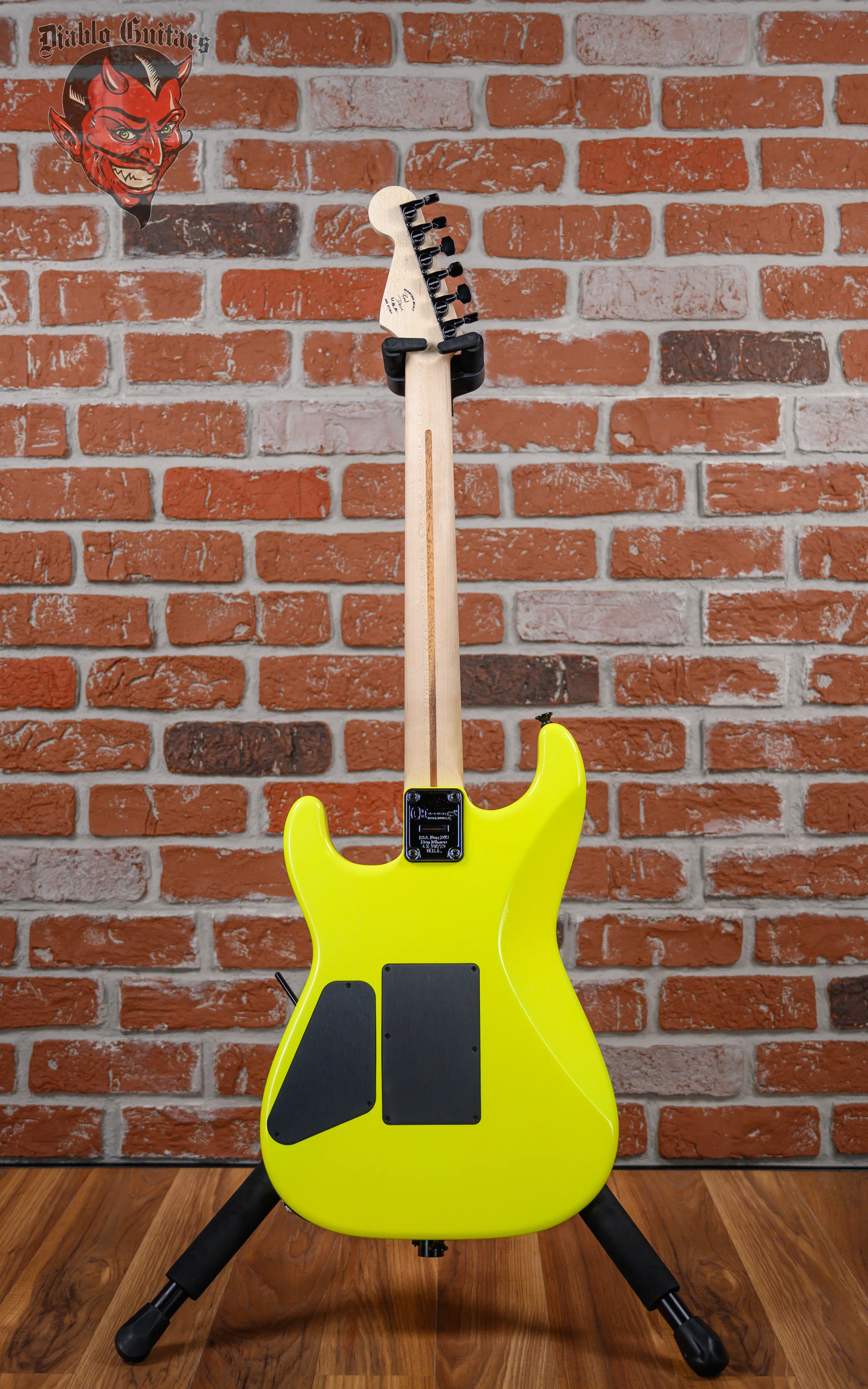 Charvel USA Custom Shop San Dimas Namm Edition #603 Master Built by ��Red�� Dave Nichols Neon Pearl Yellow 2025 w/OHSC