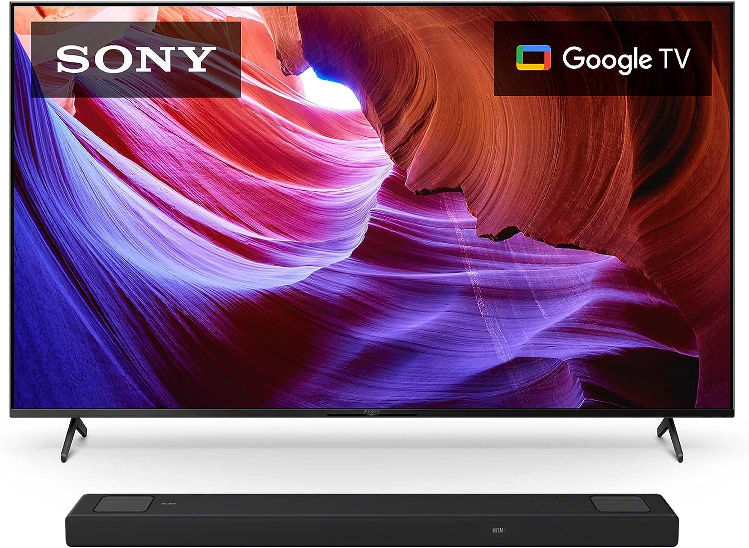 Sony 50 Inch 4K Ultra HD TV X85K Series: LED Smart Google TV with Dolby Vision HDR and Native 120HZ Refresh Rate KD50X85K- Latest Model, Black
