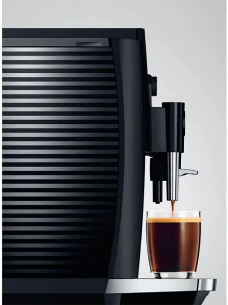 Jura E4 Piano Black Automatic Coffee Machine
