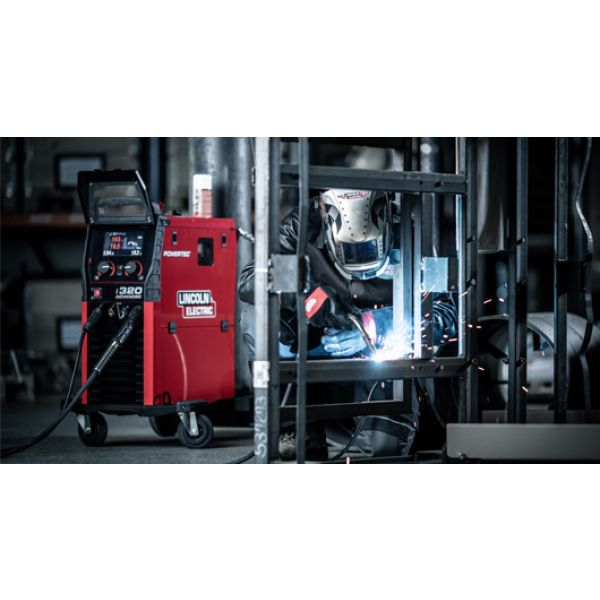 Lincoln Powertec I320C Mig Welder Advanced Package