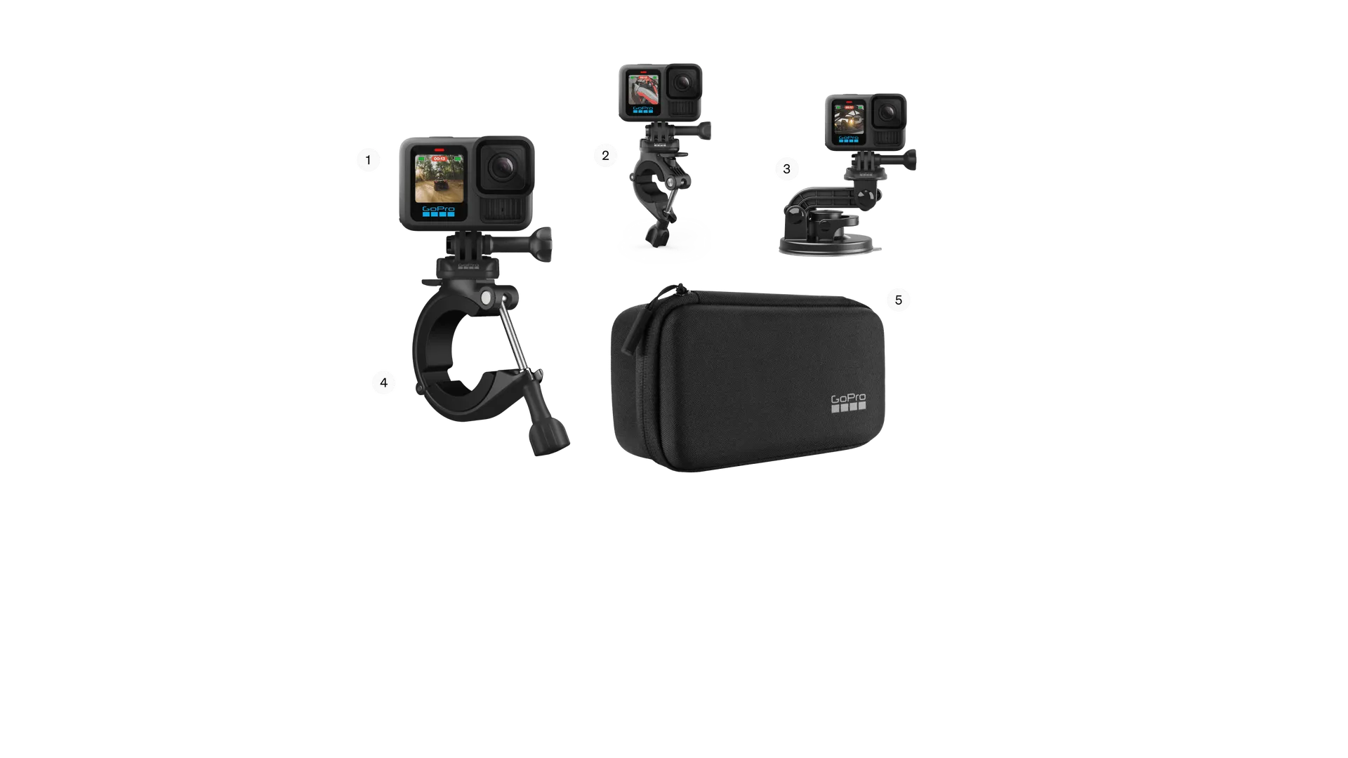 HERO13 Black 4-Wheel Motor Sport Bundle