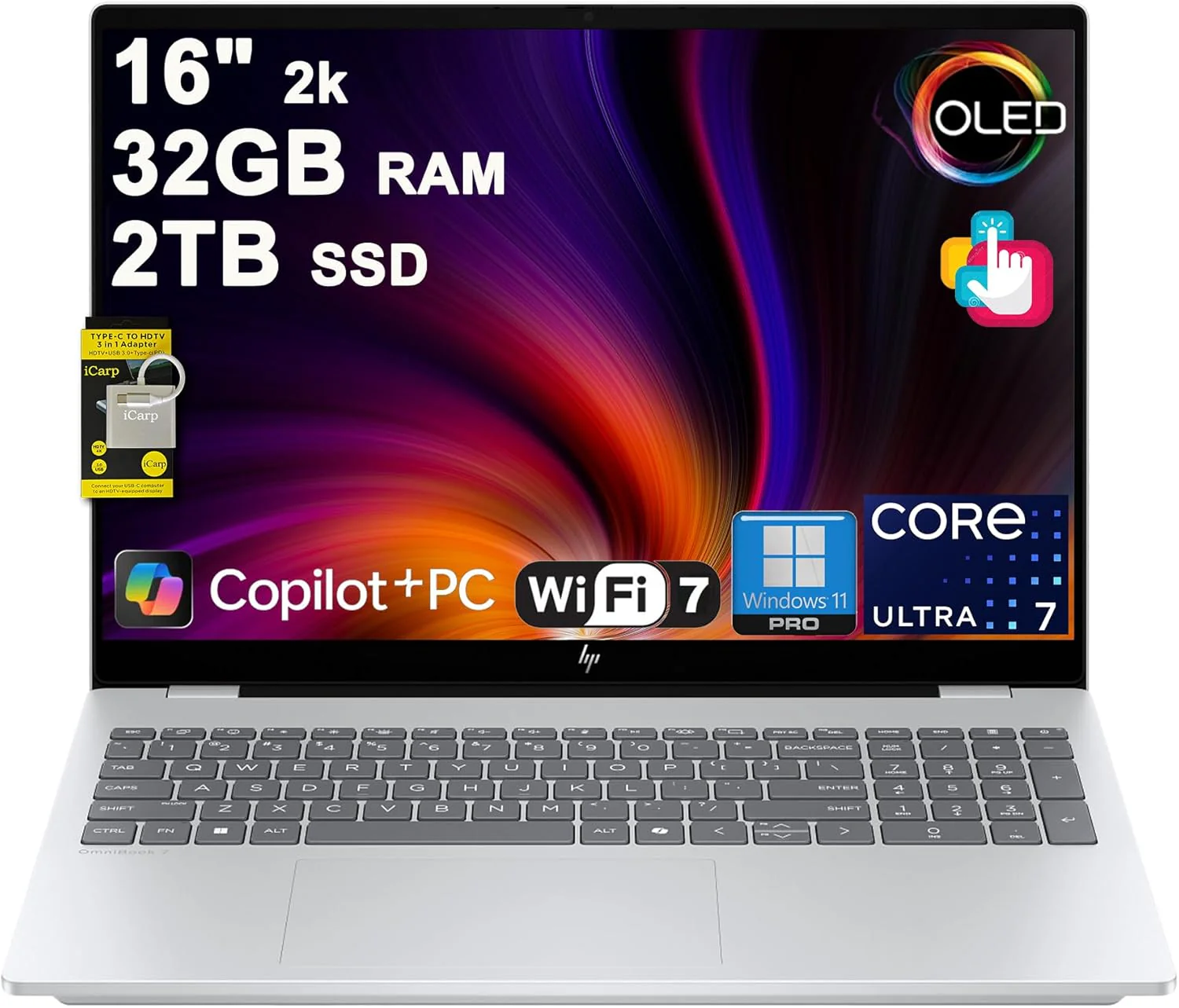 HP OmniBook 7 AI Laptop 16