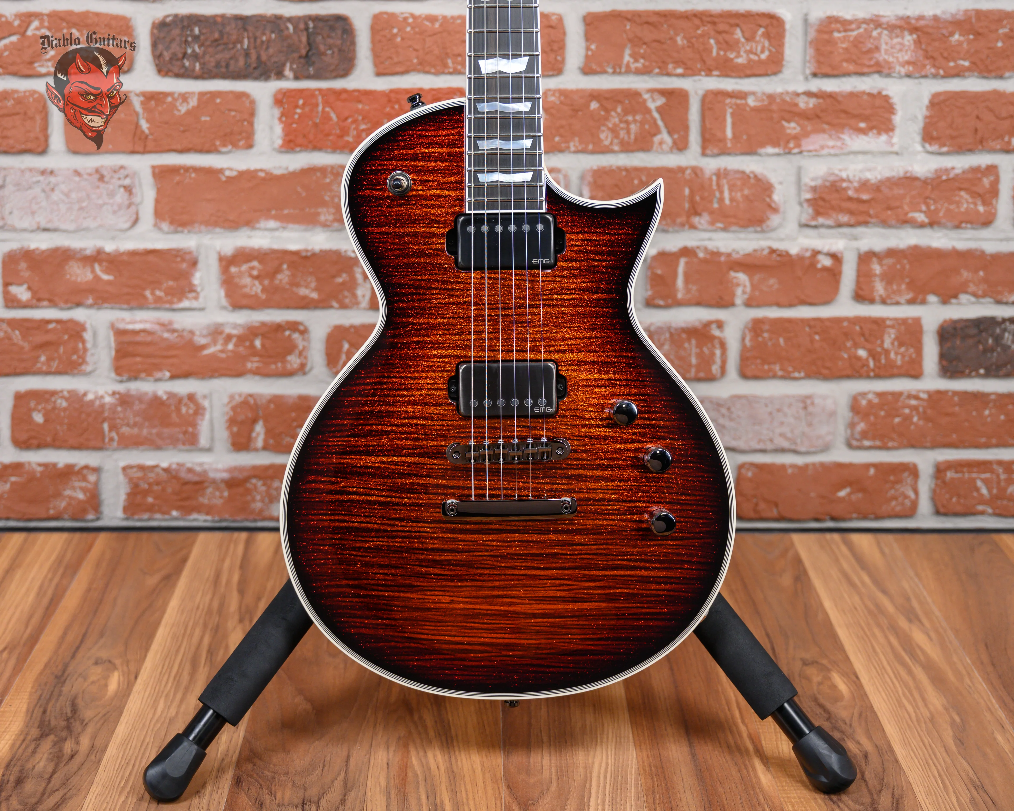 ESP Original Series Eclipse Custom Shop DB/E Glitter Storm Red 2024 w/OHSC