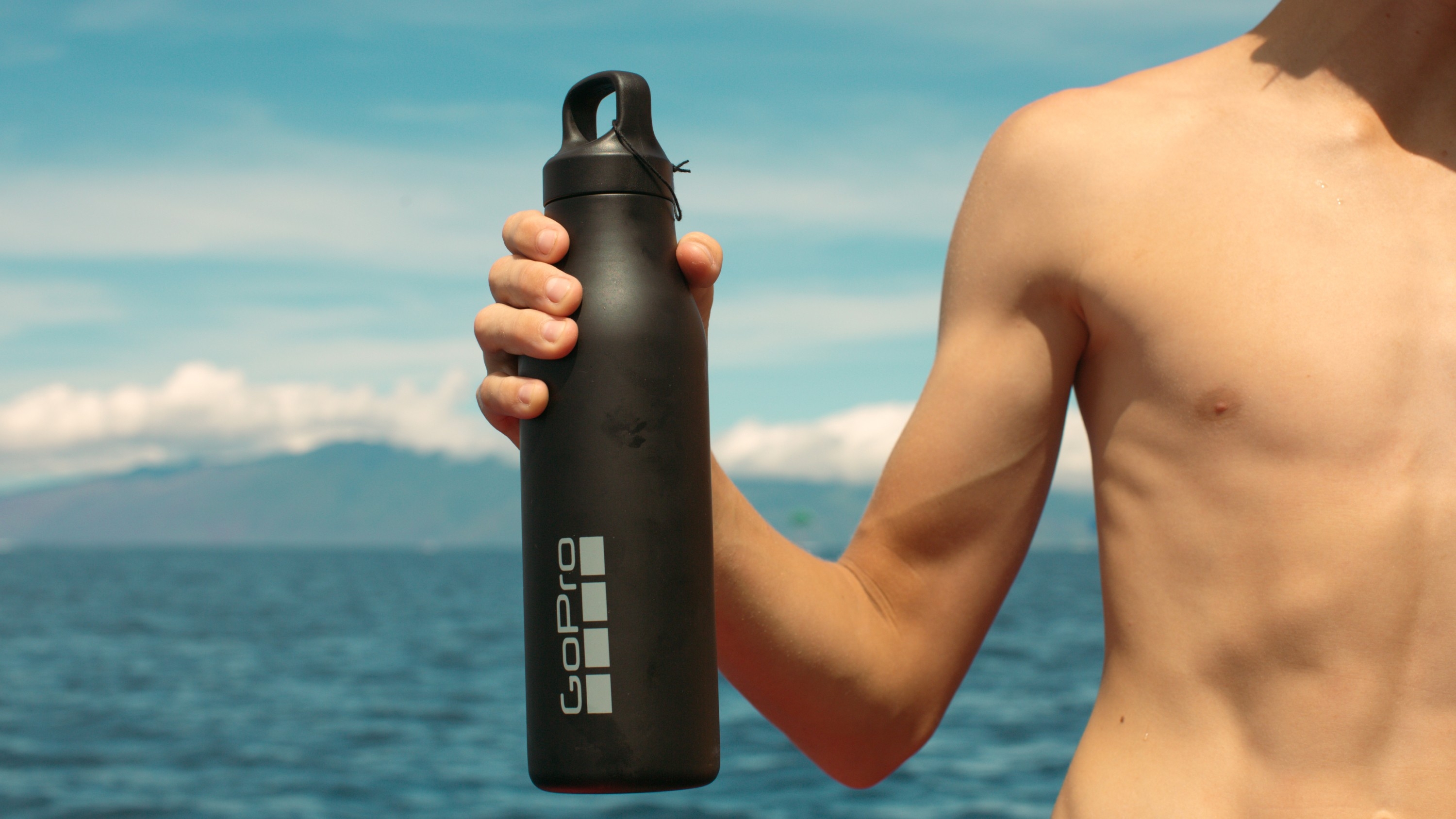 Tubed Insulated Water Bottle