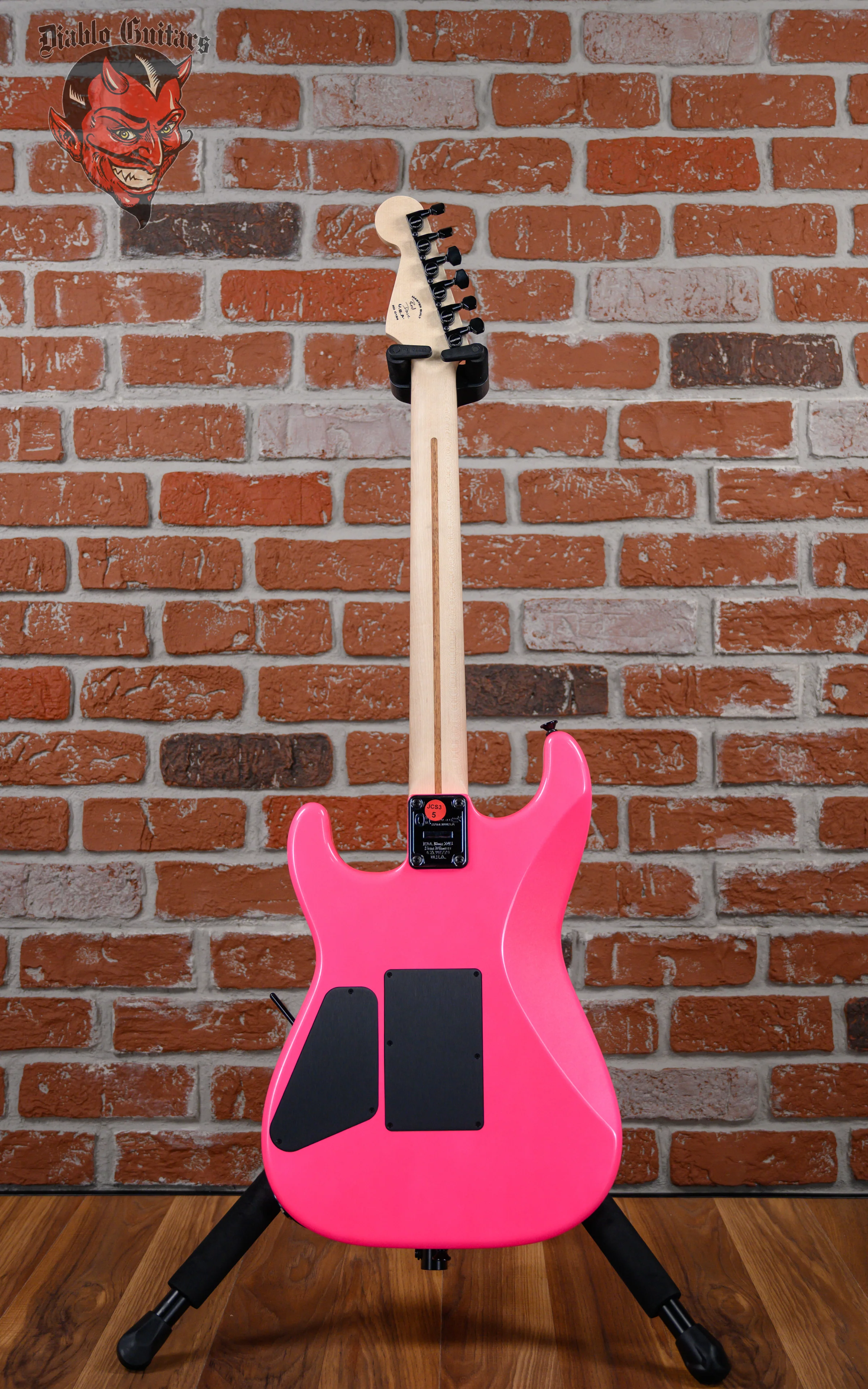 Charvel USA Custom Shop San Dimas Namm Edition #606 Master Built by ��Red�� Dave Nichols Neon Pearl Pink 2025 w/OHSC (B-stock)
