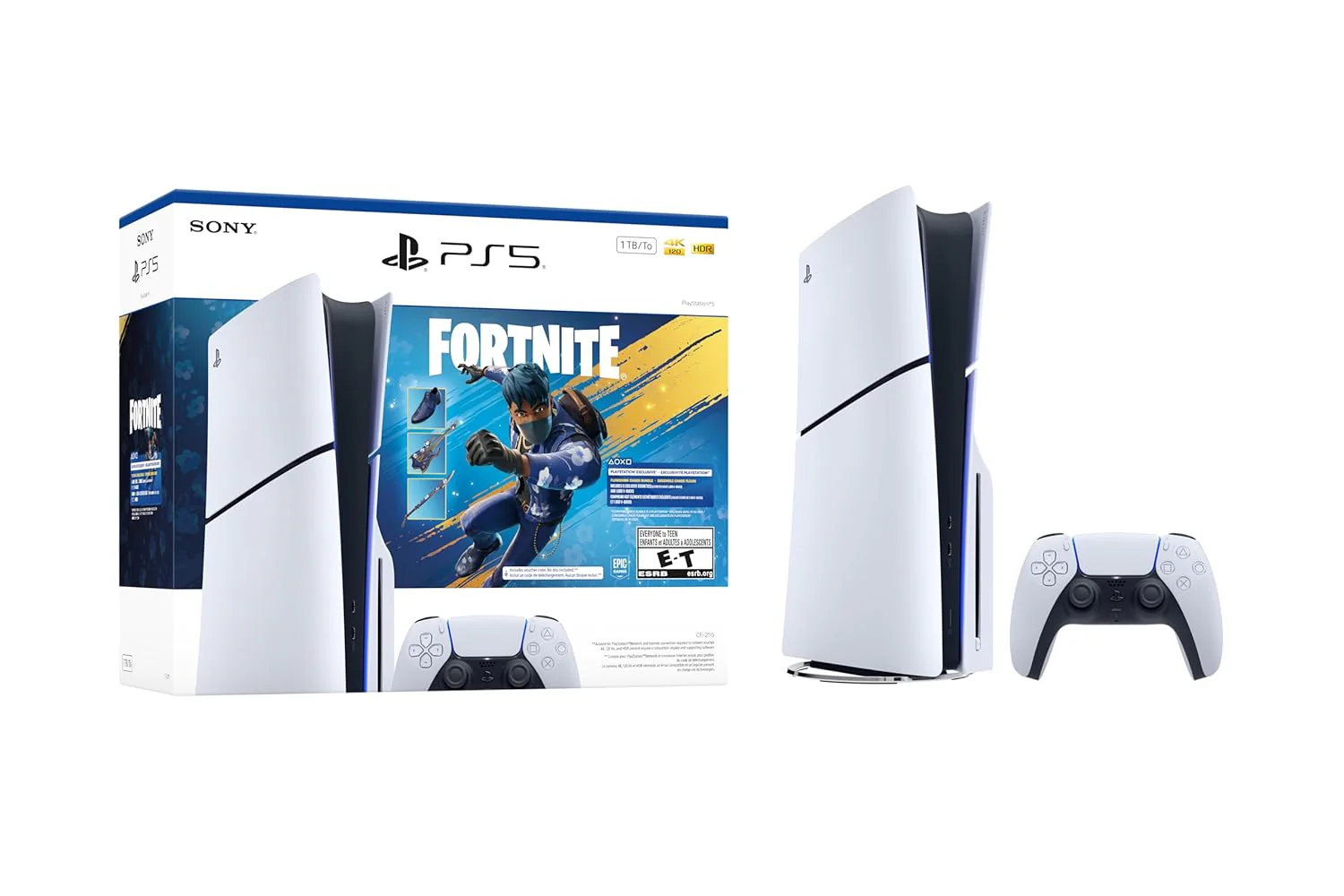 PlayStation®5 Digital Edition 825GB – Fortnite Flowering Chaos Bundle