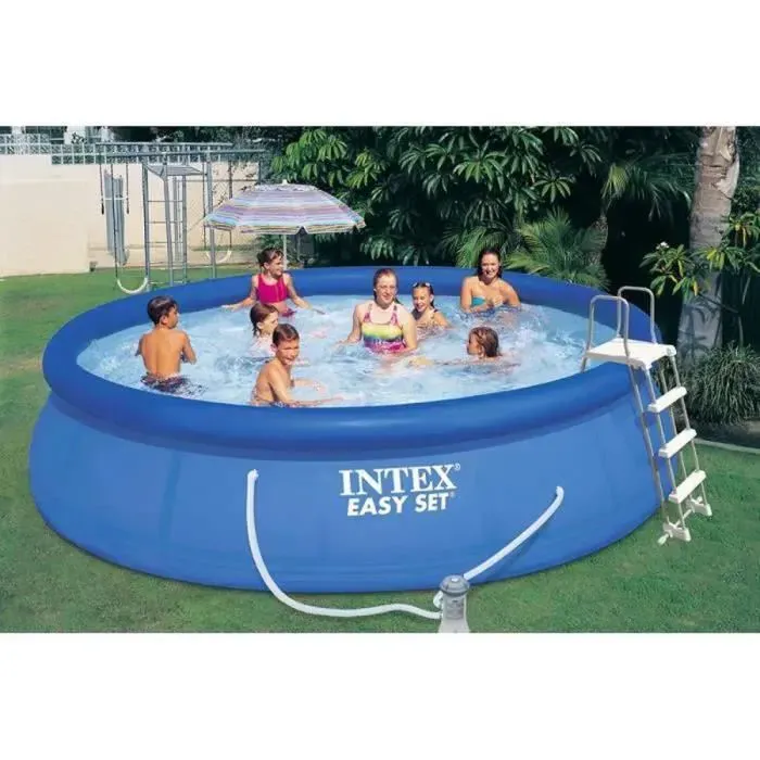 Intex - 26166NP - Kit piscine easy set autoportante &oslash; 4,57 x 1,07m