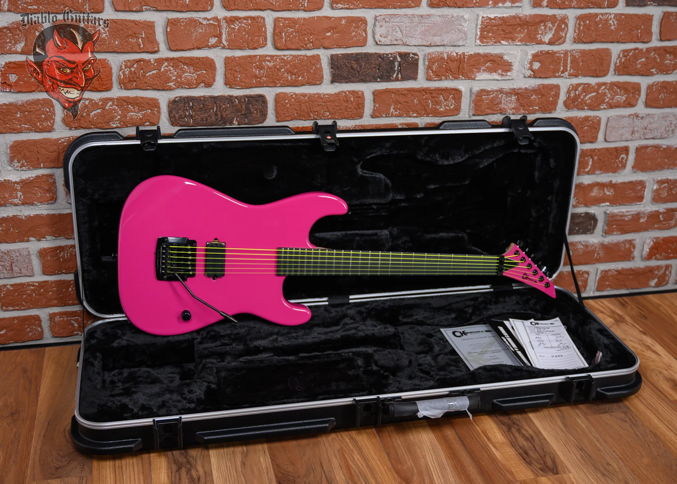 Charvel USA Custom Shop San Dimas 1H KAH Galaxy Fuchsia 2025 w/OHSC