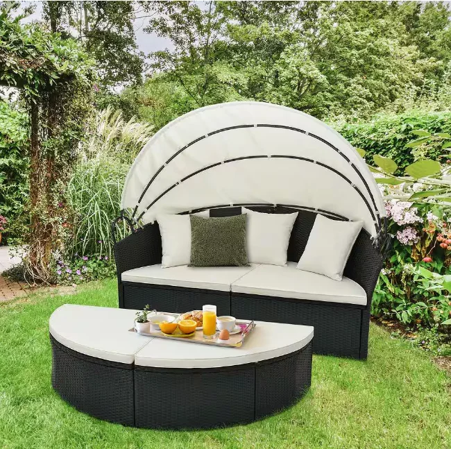 Lounge shell sun island outdoor weatherproof