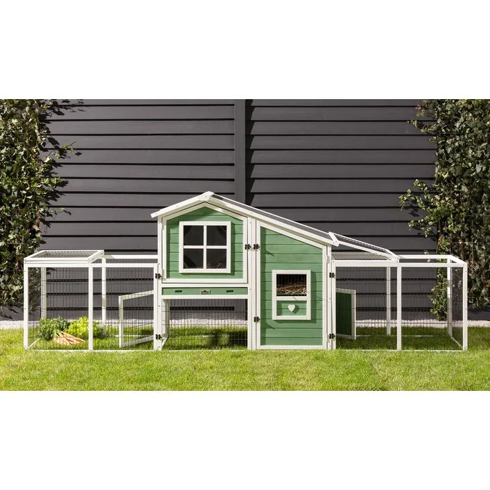 Dehner Lieblinge Nagerheim Tempio inkl. Freigehege Monumento, ca. B340/H120/T78 cm