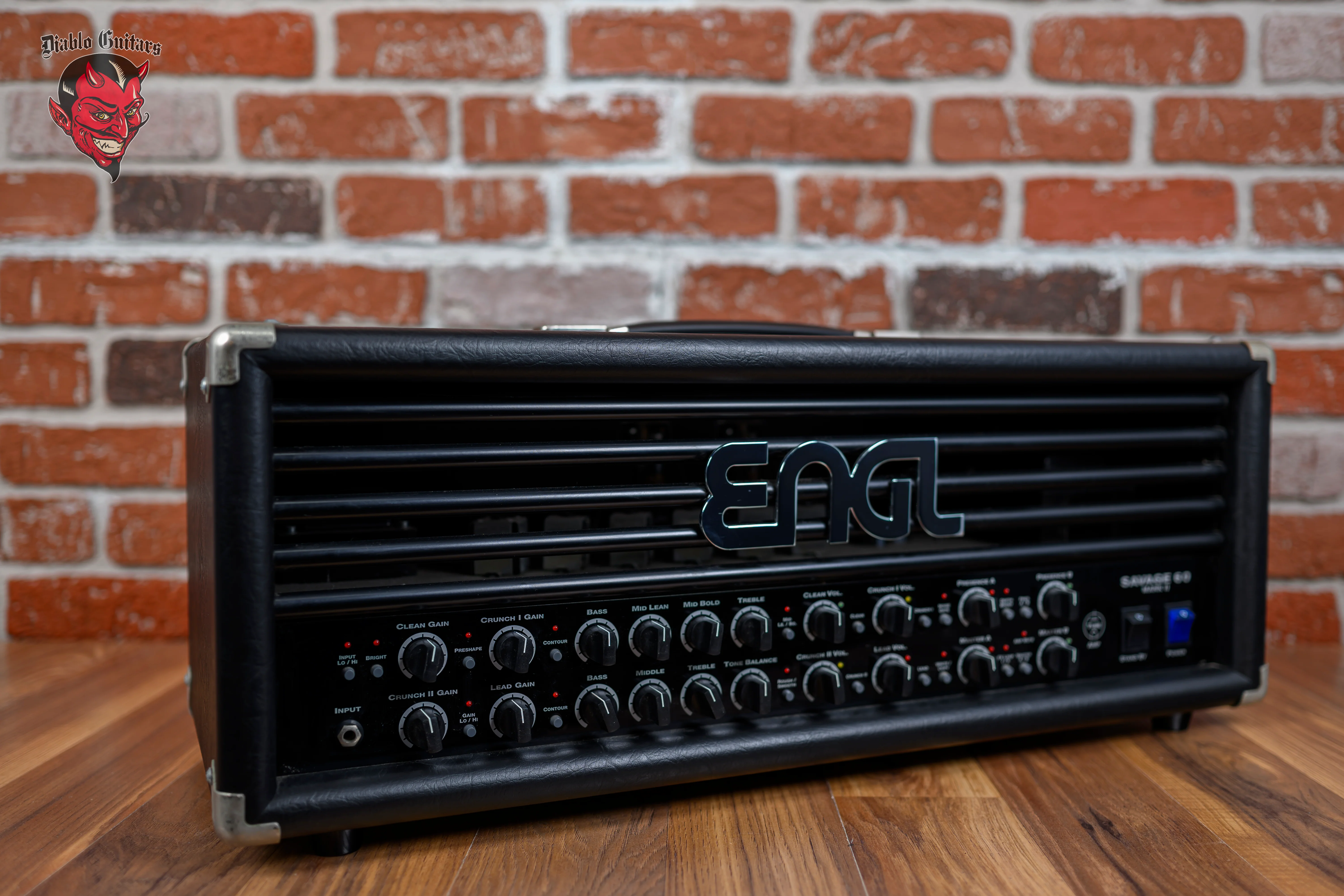 Engl Savage 60 Head Mark II E630II 4-Channel 60-Watt Guitar Amp Head Black