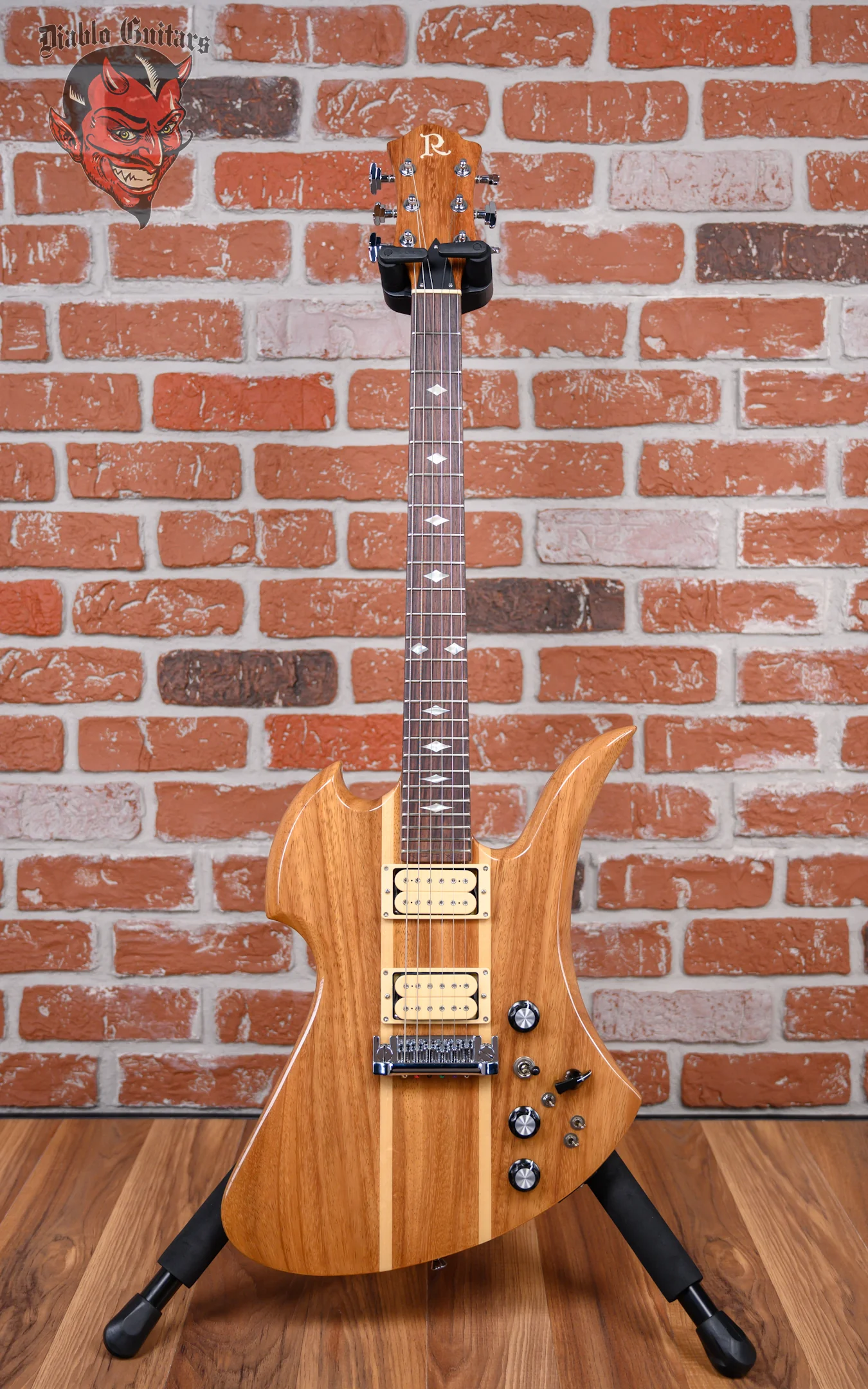 B.C. Rich Limited Edition 40th Anniversary Mockingbird Deluxe #17 of 40 Natural 2010 w/OHSC