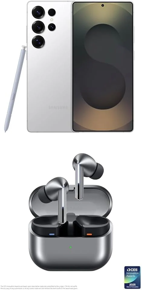 Samsung Galaxy S25 Cell Phone, 256GB Smartphone, Unlocked Android, AI Night Mode Camera, Snapdragon 8 Elite Fast Processor, ProScaler Display, 4000mAh Battery, 2025, US 1 Yr Warranty, Navy