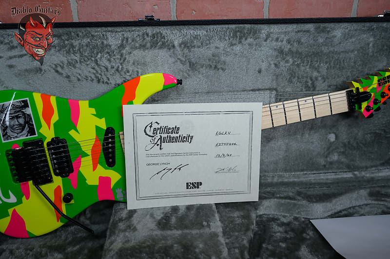 ESP Kamikaze 4 George Lynch Signature Kamikaze 4 2024 w/OHSC