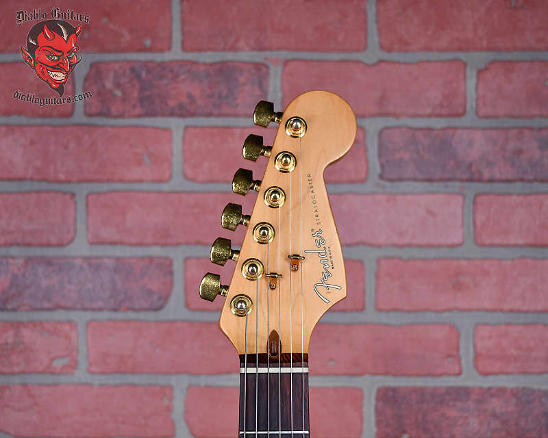 Fender 50th Anniversary Limited Edition American Standard Strat Flame Maple Top & Back Antique Burst #2377 1996 w/OHSC