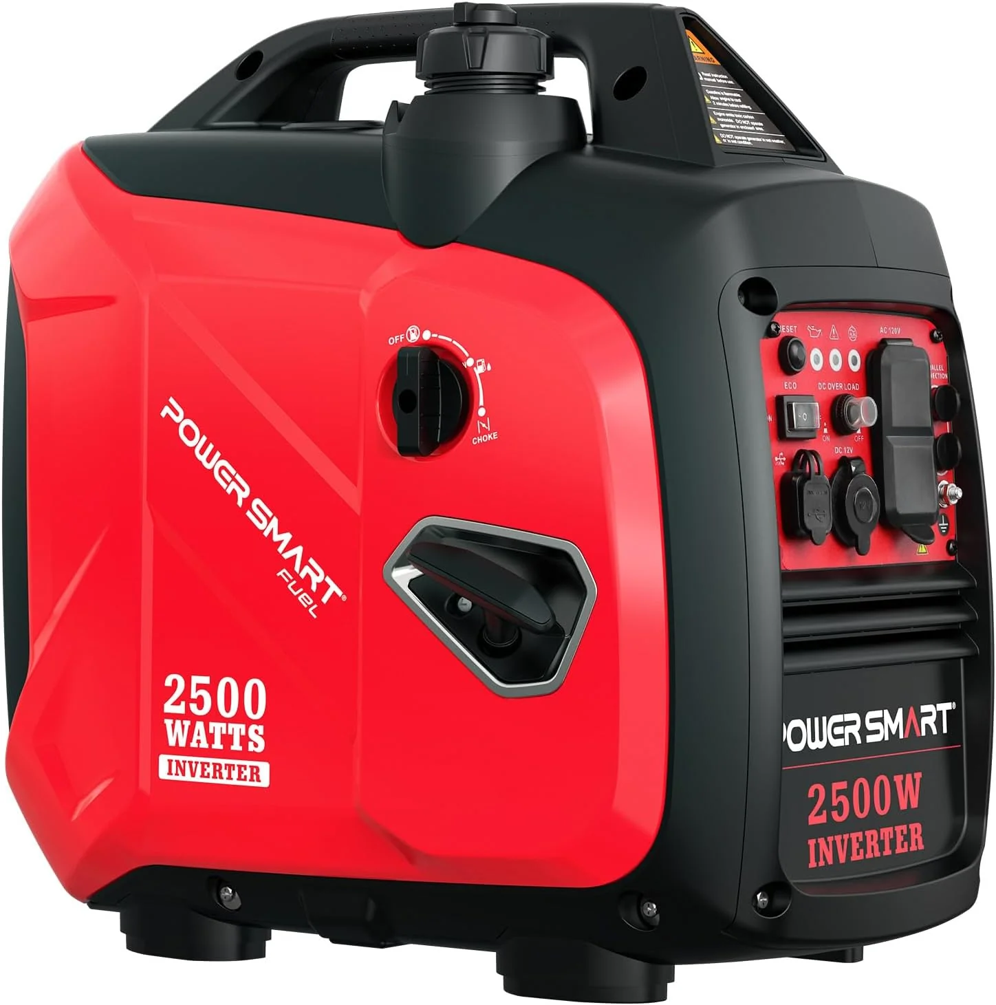 PowerSmart 2500-Watt Portable Inverter Generator with Quiet for Camping