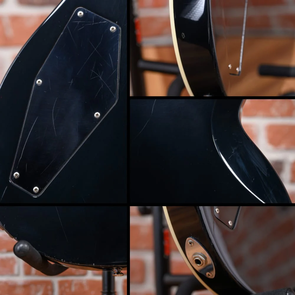 ESP Standard Eclipse-II Silver Sparkle 2013 w/OHSC