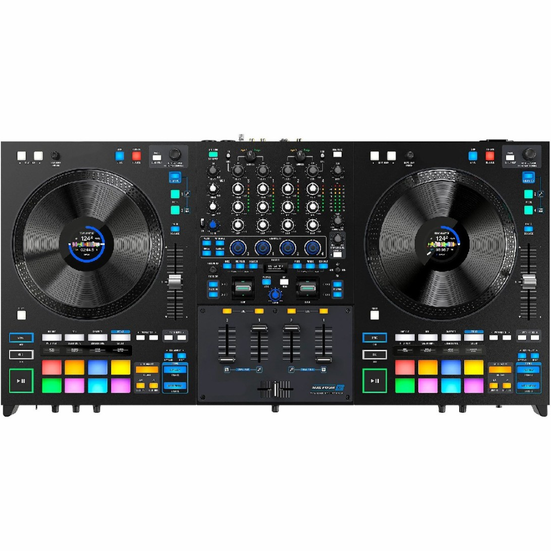 RFOR Advanced Four-Channel Stems DJ Controller Black
