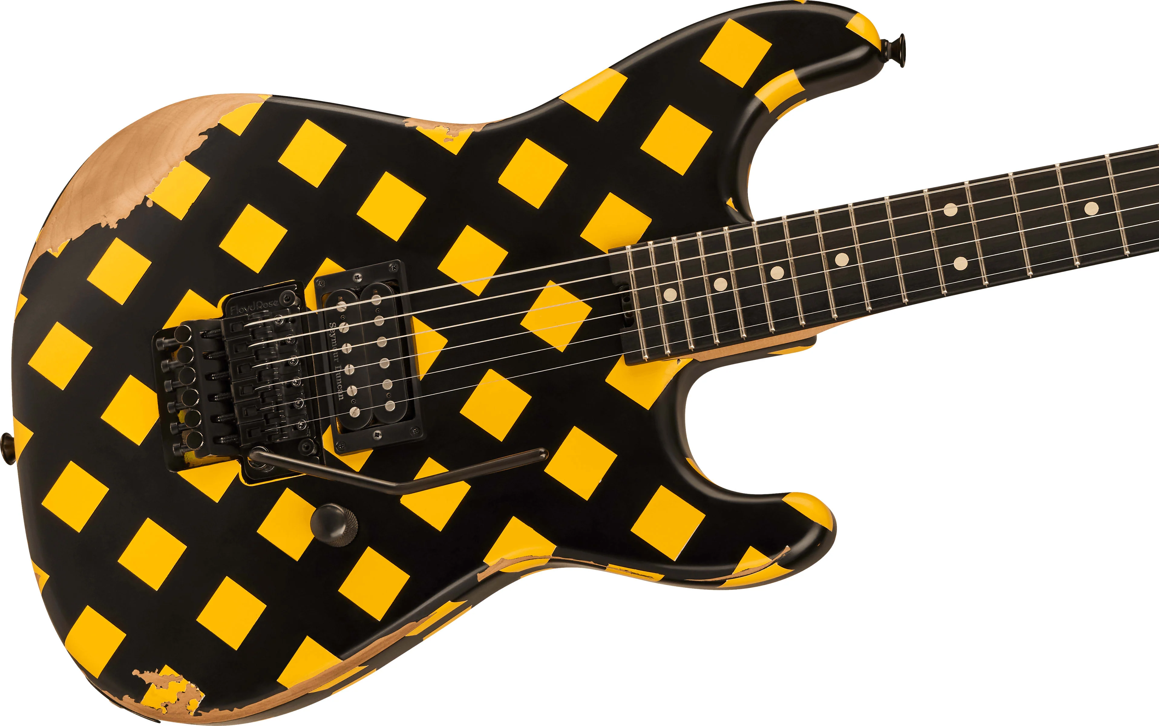 Charvel Super-Stock San Dimas Style 1 H FR EB Diamond Life Distressed Nitro 2025 w/OSSC