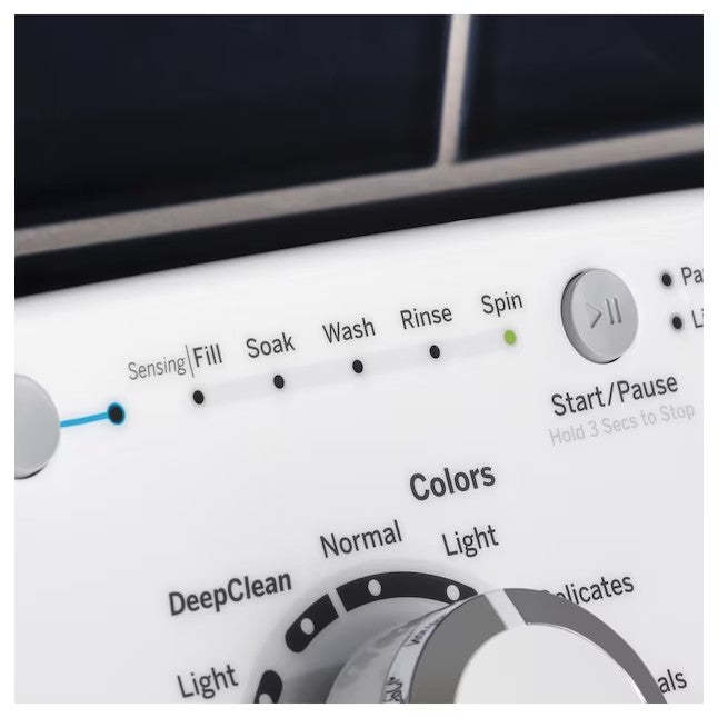 GE 4.5-cu ft High Efficiency Agitator Top-Load Washer (White)