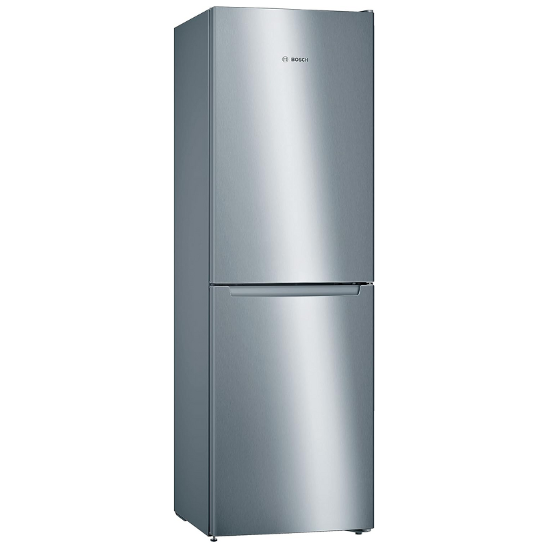 Bosch KGN27NBFAG Serie 2 Freestanding Fridge Freezer with NoFrost, MultiBox XXL, LED Lights, 182.4 x 55cm, Black Energy Class F