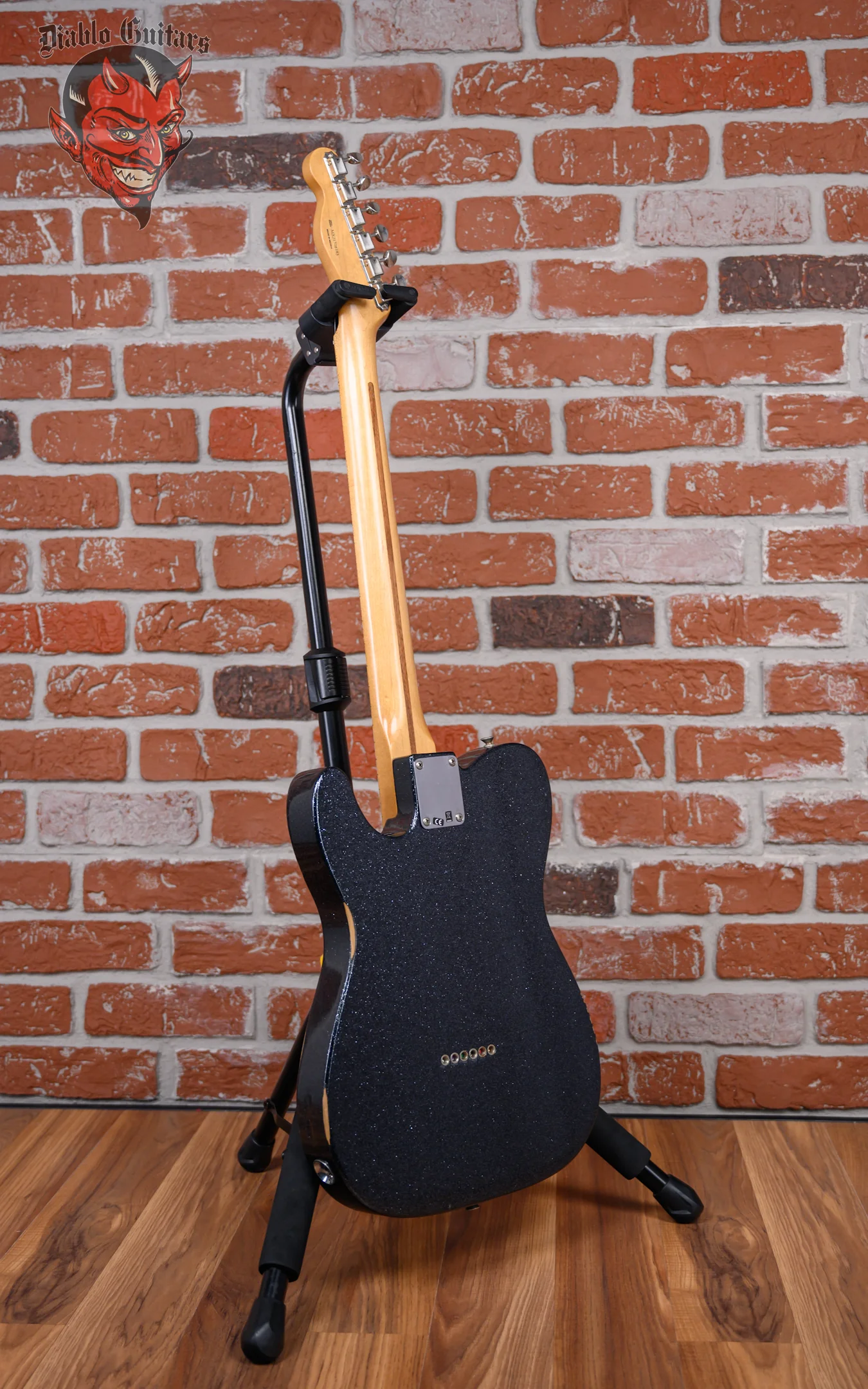 Fender Brad Paisley Road Worn Esquire Black Sparkle 2021 w/Fender Gigbag