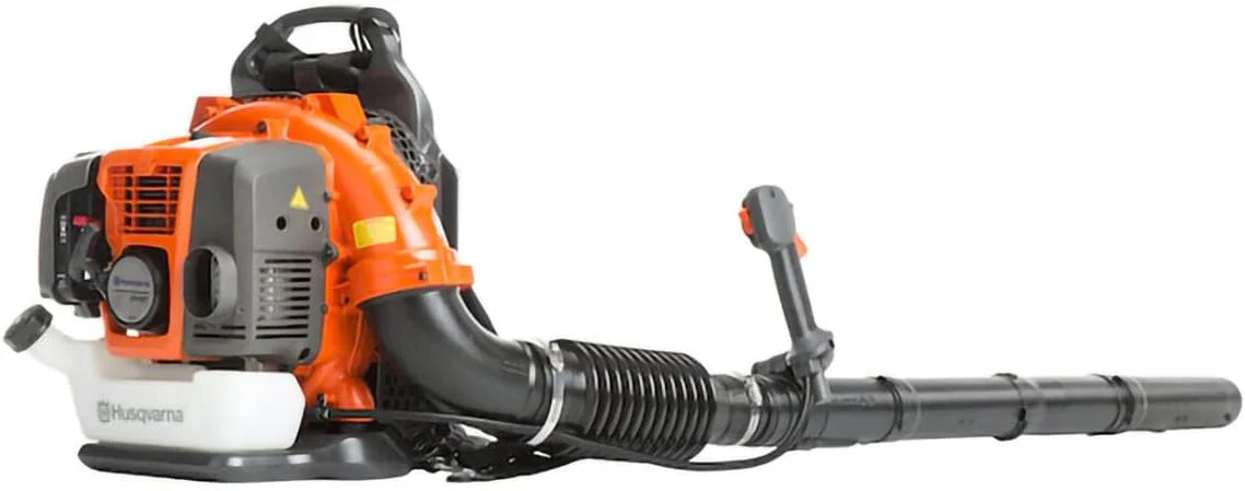 Husqvarna 350BT Gas Leaf Blower, 50.2-cc 2.1-HP 2-Cycle Backpack Leaf Blower with 692-CFM, 180-MPH, 21-N Powerful Clearing Performance and Ergonomic Harness System, Gifts for dad