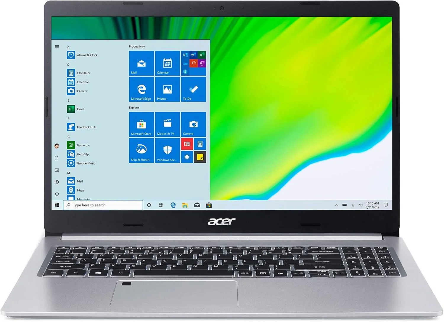 acer Aspire Premium Slim Laptop - 15.6