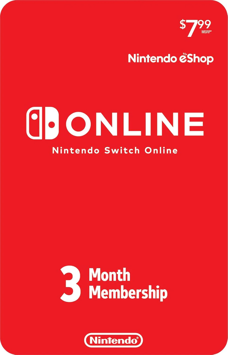 Nintendo Switch w/Neon Blue & Neon Red Joy-Con + Mario Kart 8 Deluxe (Full Game Download) + 3 Month Nintendo Switch Online Individual Membership