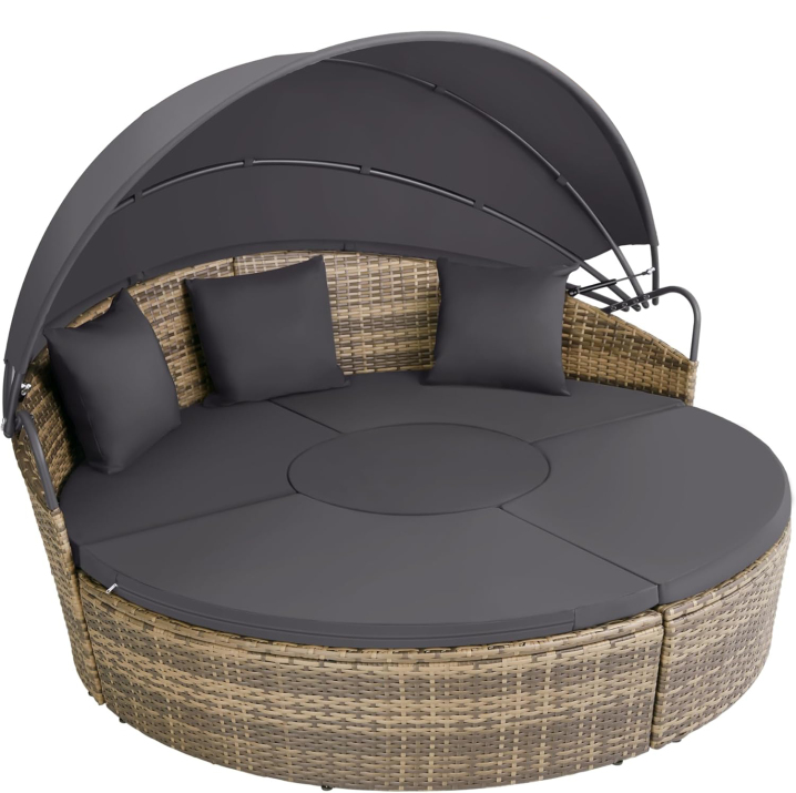 Lounge shell sun island outdoor weatherproof