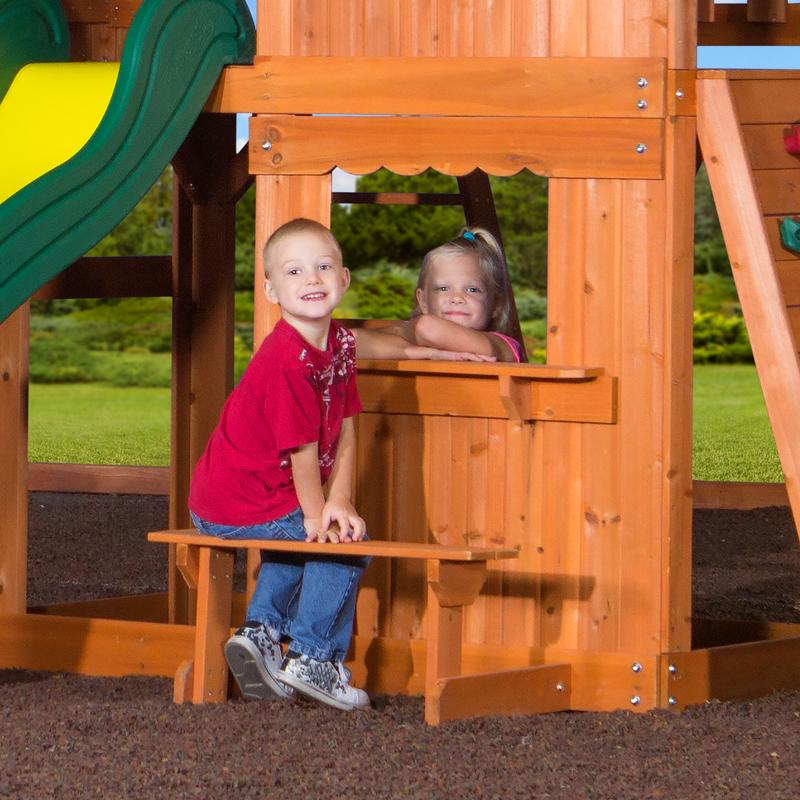 Somerset Wooden Swing Set
