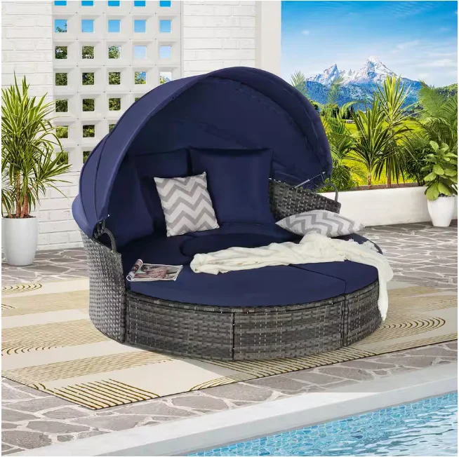 Lounge shell sun island outdoor weatherproof
