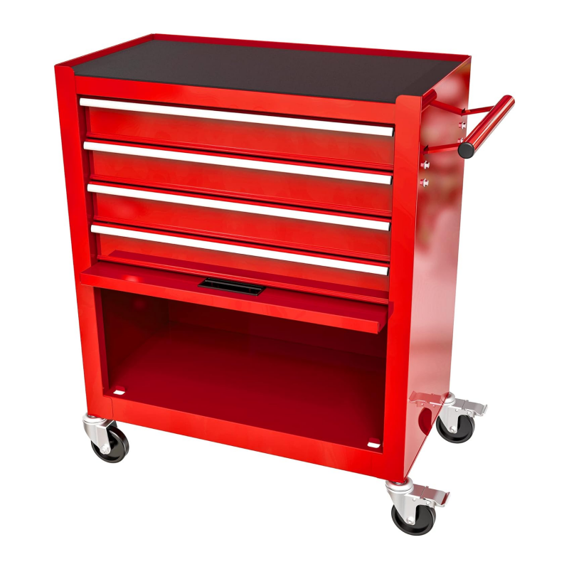 5-Drawer Rolling Tool Cart, Rolling Tool Box on Wheels, Lockable Home Repair Tool Storage Organizer, Tool Chest Cabinet for Mechanic, Garage