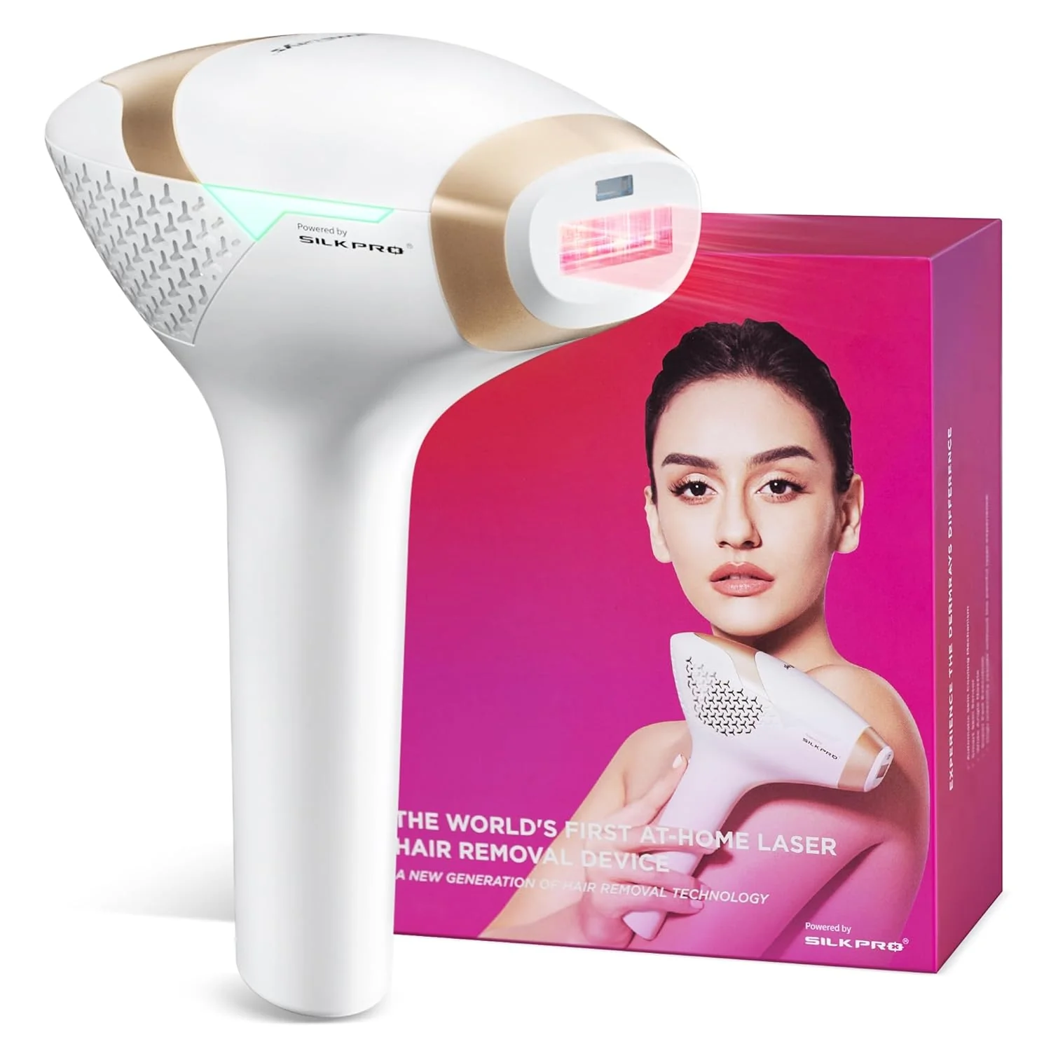 DermRays Laser Hair Removal for Women and Men, V4S for Skin Tone 1-5, Permanent Reduction in Hair Regrowth, The World's First FDA-cleared Home-use Wide-Angleﾠ810nm Laser Hair Removal Device.