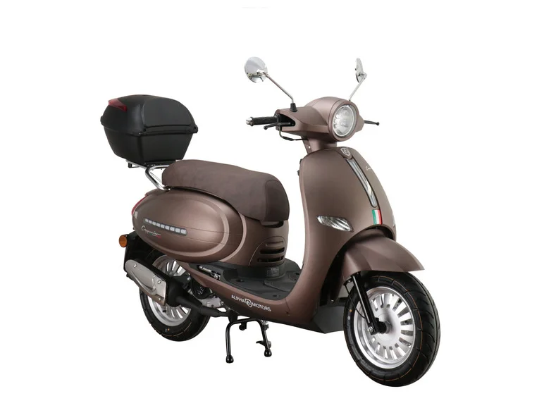 Scooter Cappucino 125 cc 85 km/h EURO 5 incl. topcase